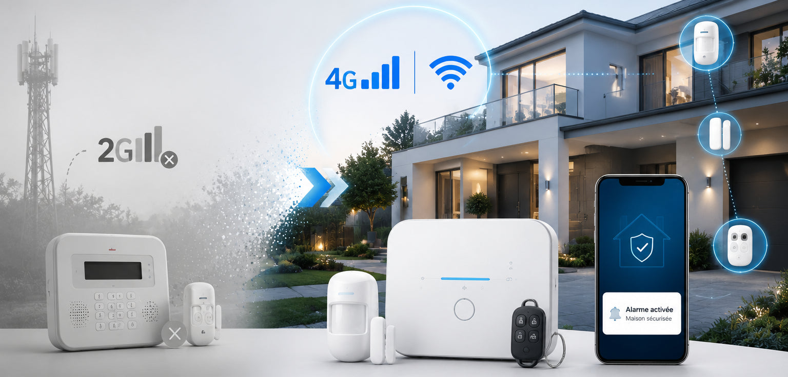 Fin du réseau 2G : votre alarme GSM fonctionnera-t-elle encore ?