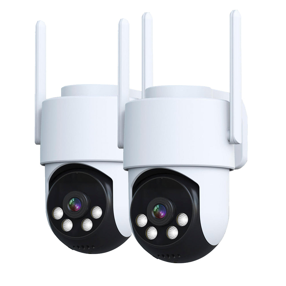 Pack 2 Caméras Extérieures WIFI HD 3M PTZ - Tuya/Smart Life