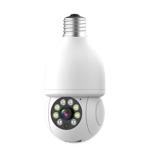 Caméra Ampoule WiFi 3MP E27 – Vision 360° Tuya / Smart Life